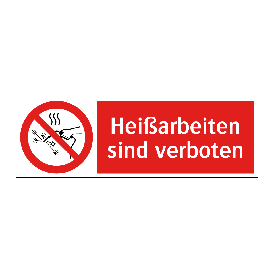 Heißarbeiten sind verboten