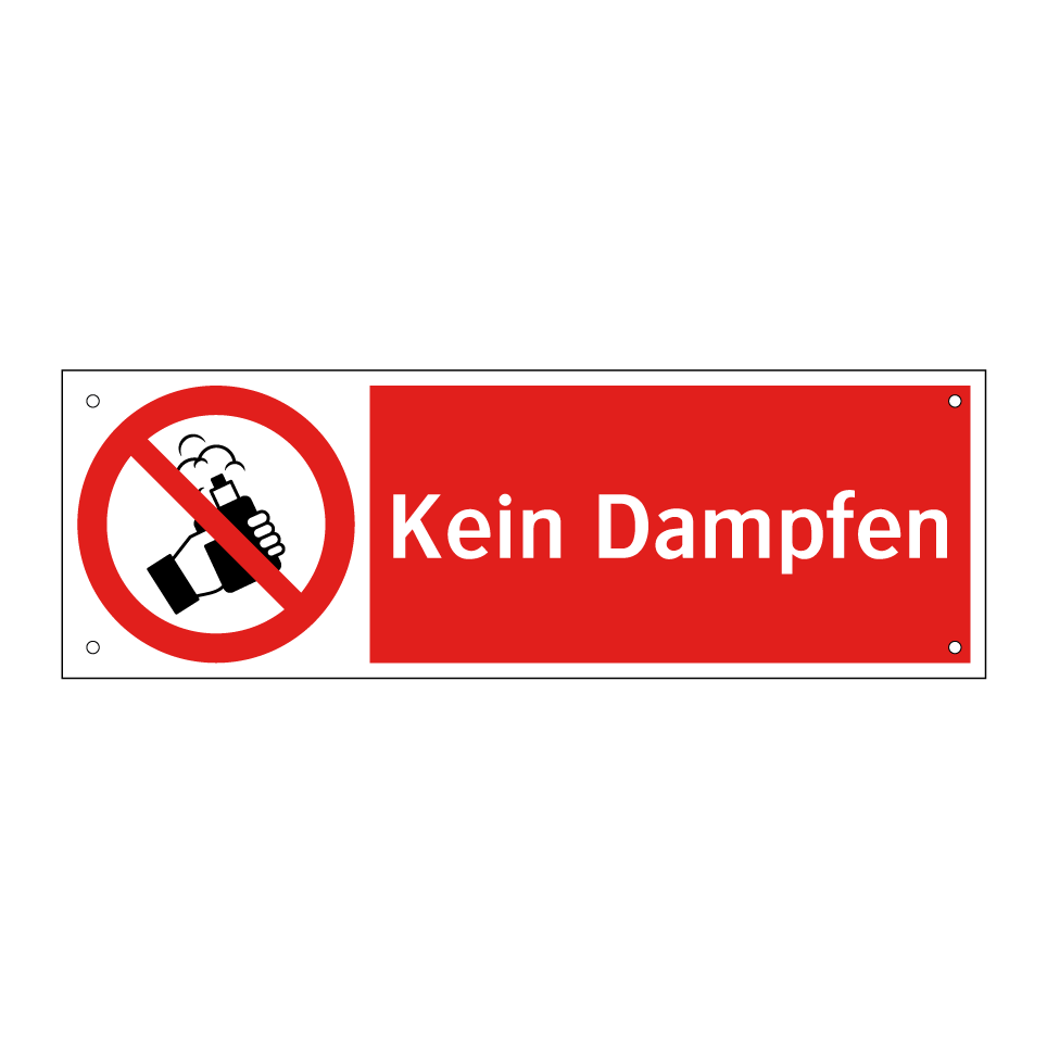 Kein Dampfen