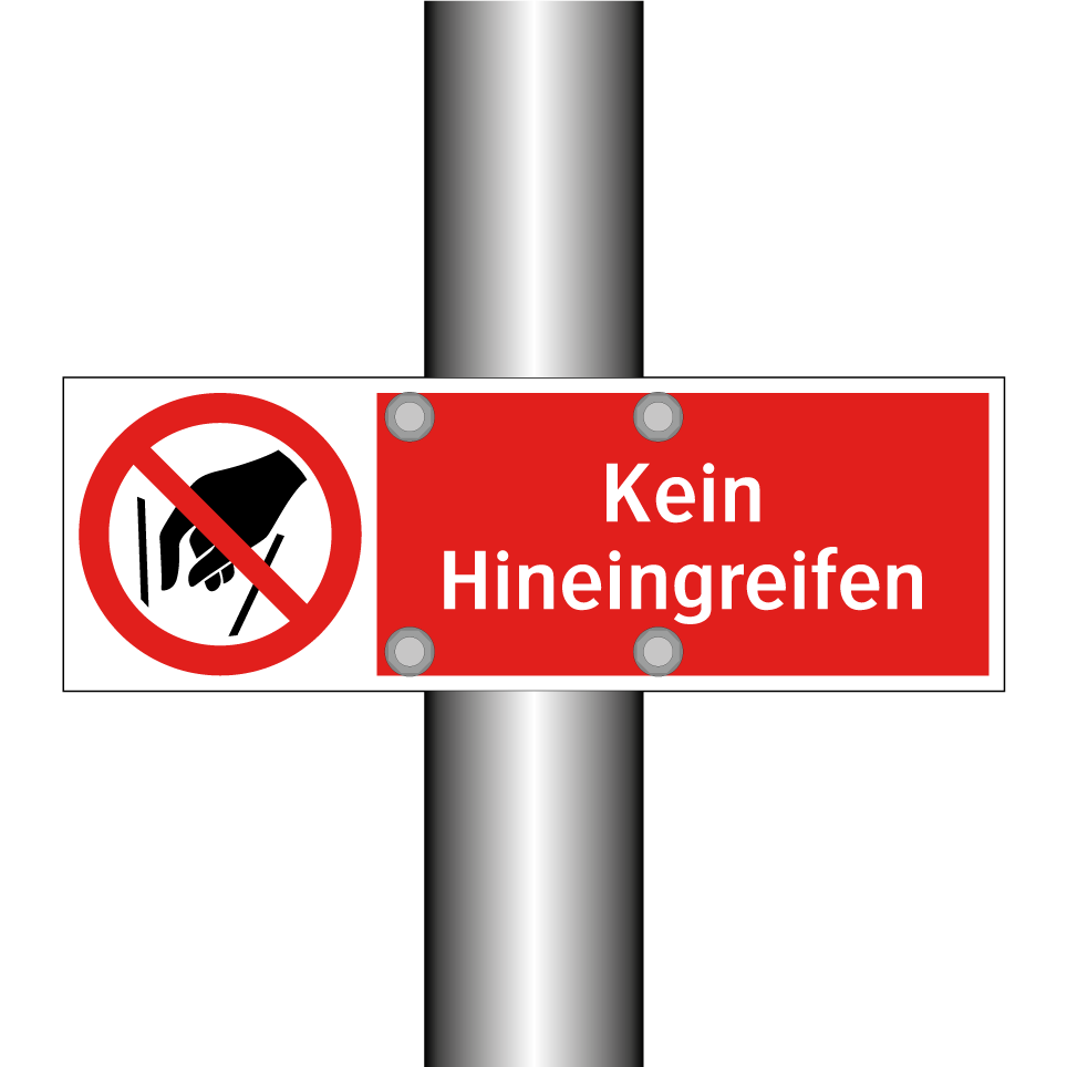 Kein Hineingreifen