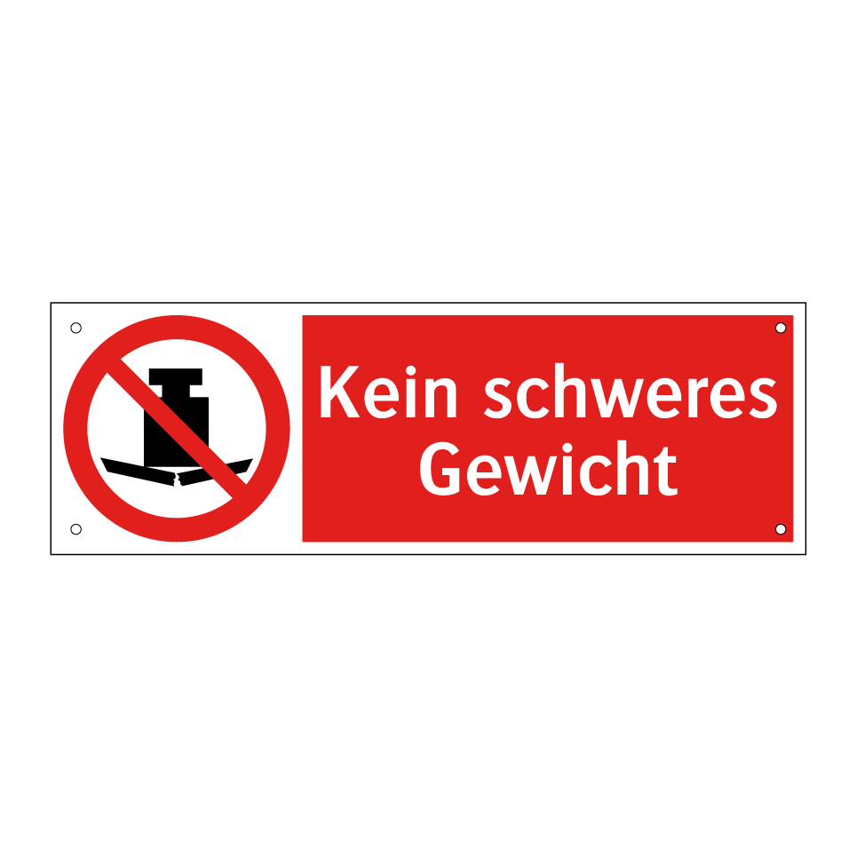 Kein schweres Gewicht