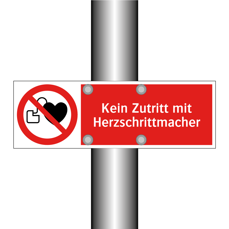 Kein Zutritt mit Herzschrittmacher