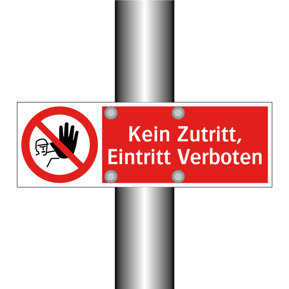 Kein Zutritt, Eintritt Verboten