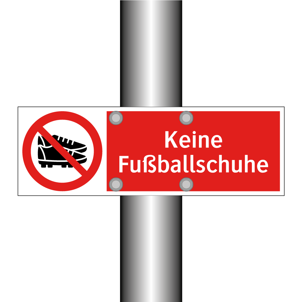 Keine Fußballschuhe