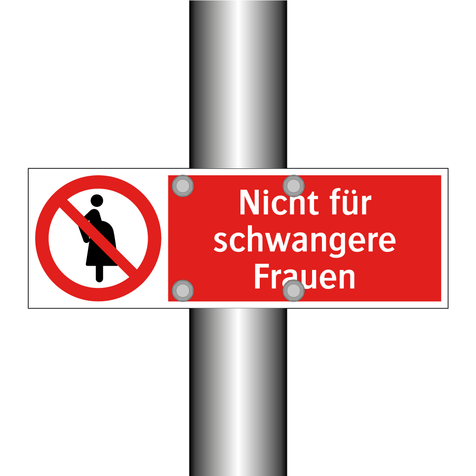 Nicht für schwangere Frauen