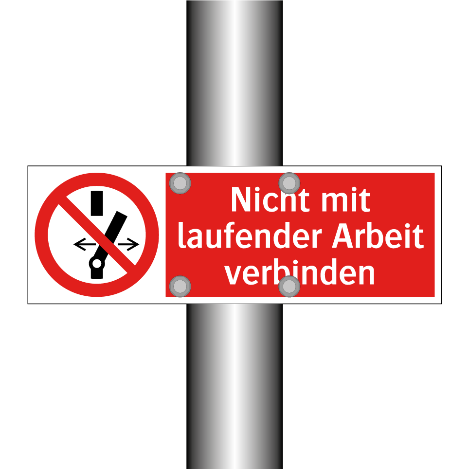 Nicht mit laufender Arbeit verbinden