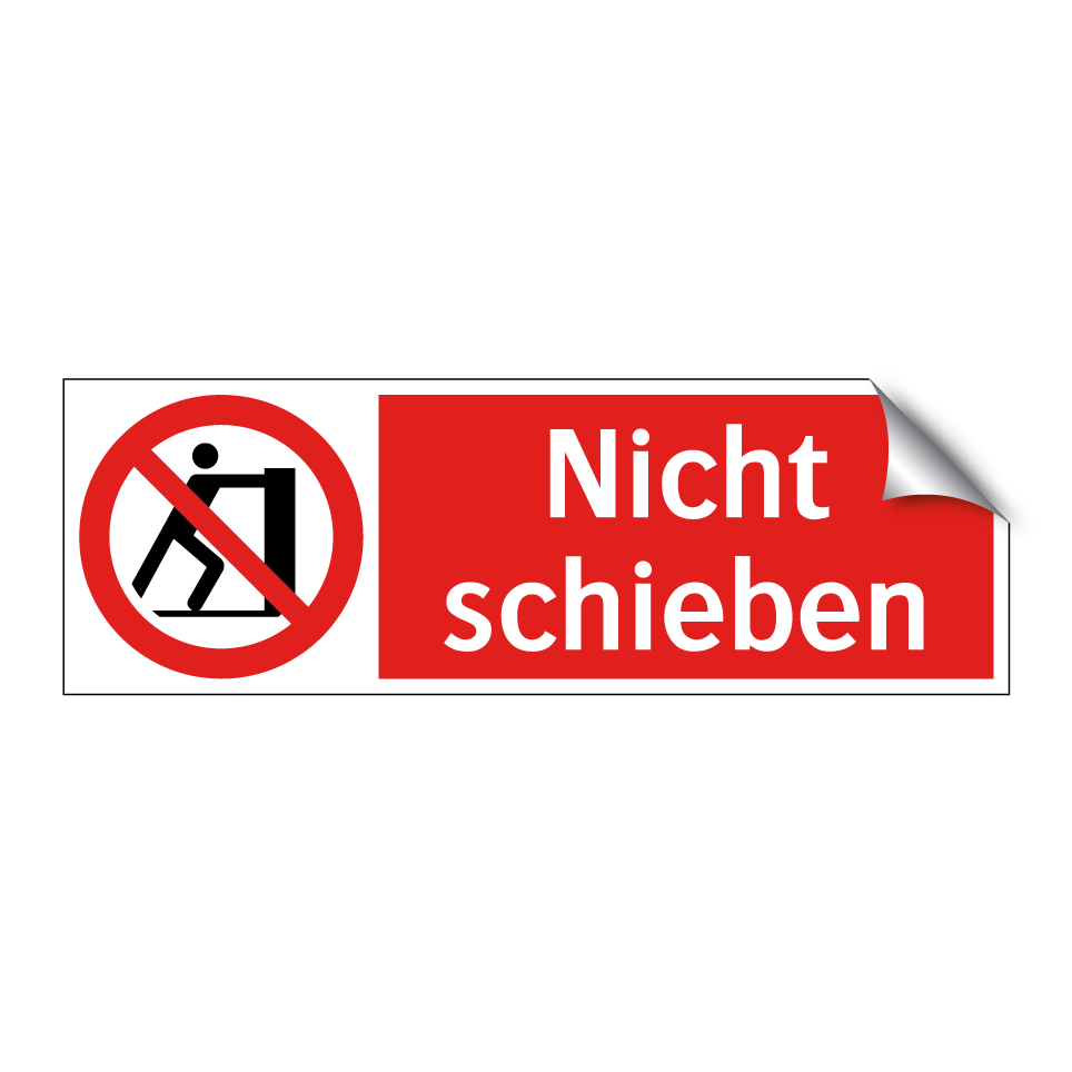 Nicht schieben