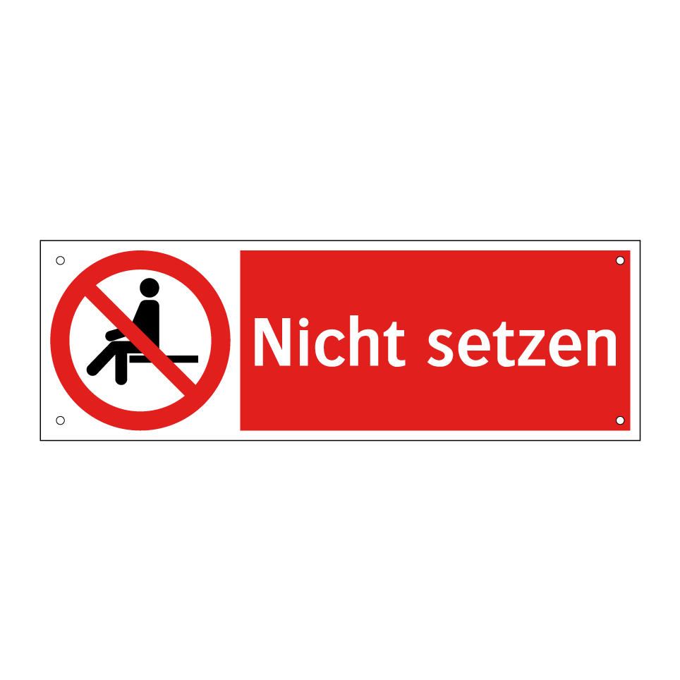 Nicht setzen