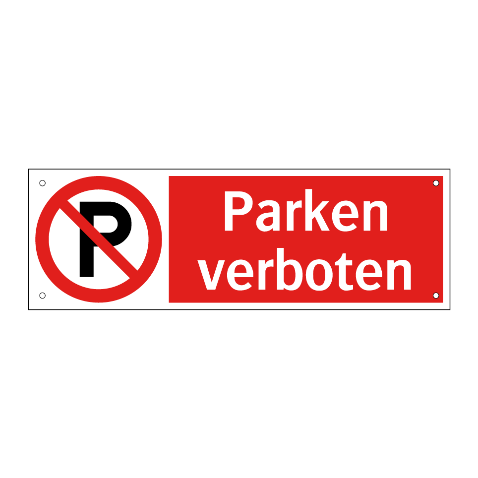 Parken verboten