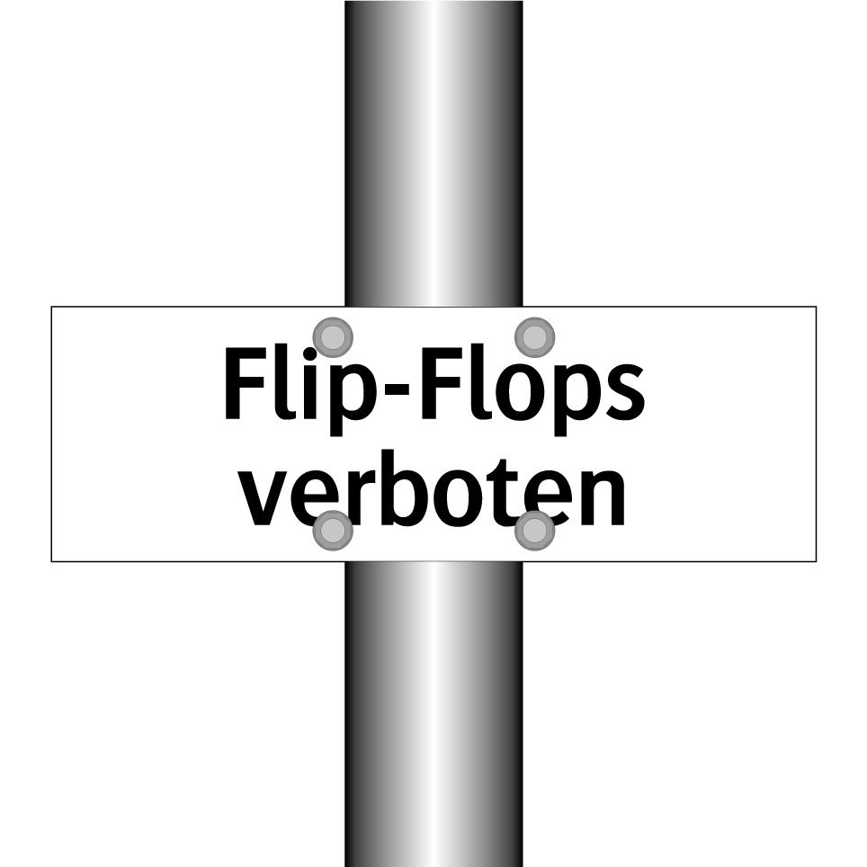 Flip-Flops verboten
