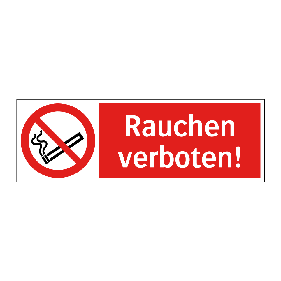Rauchen verboten!