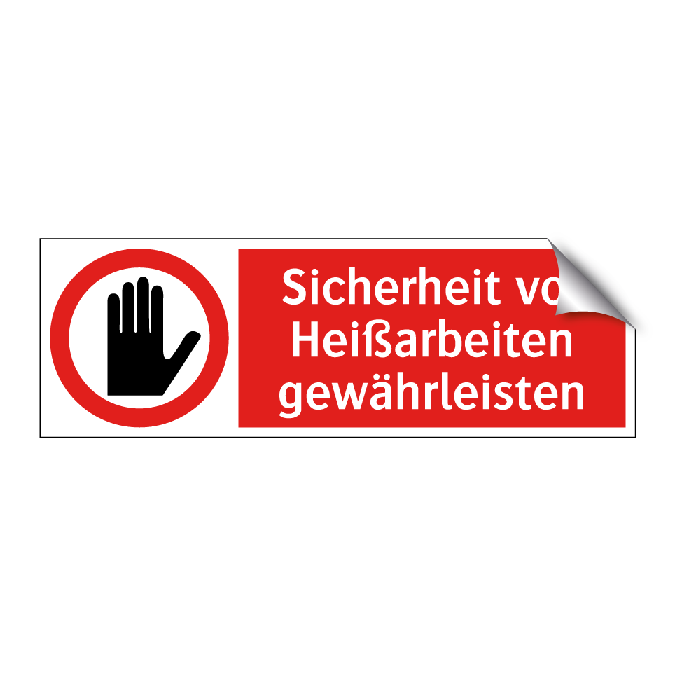 Sicherheit vor Heißarbeiten gewährleisten