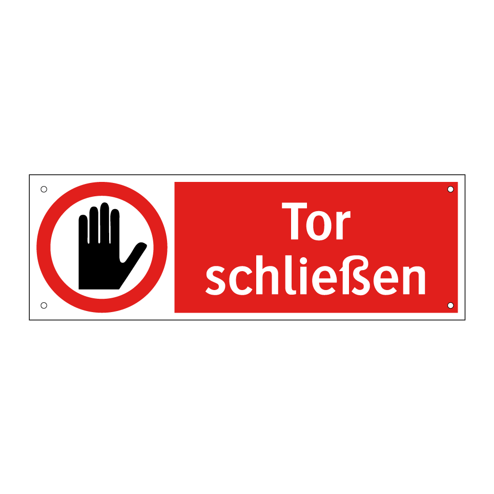 Tor schließen