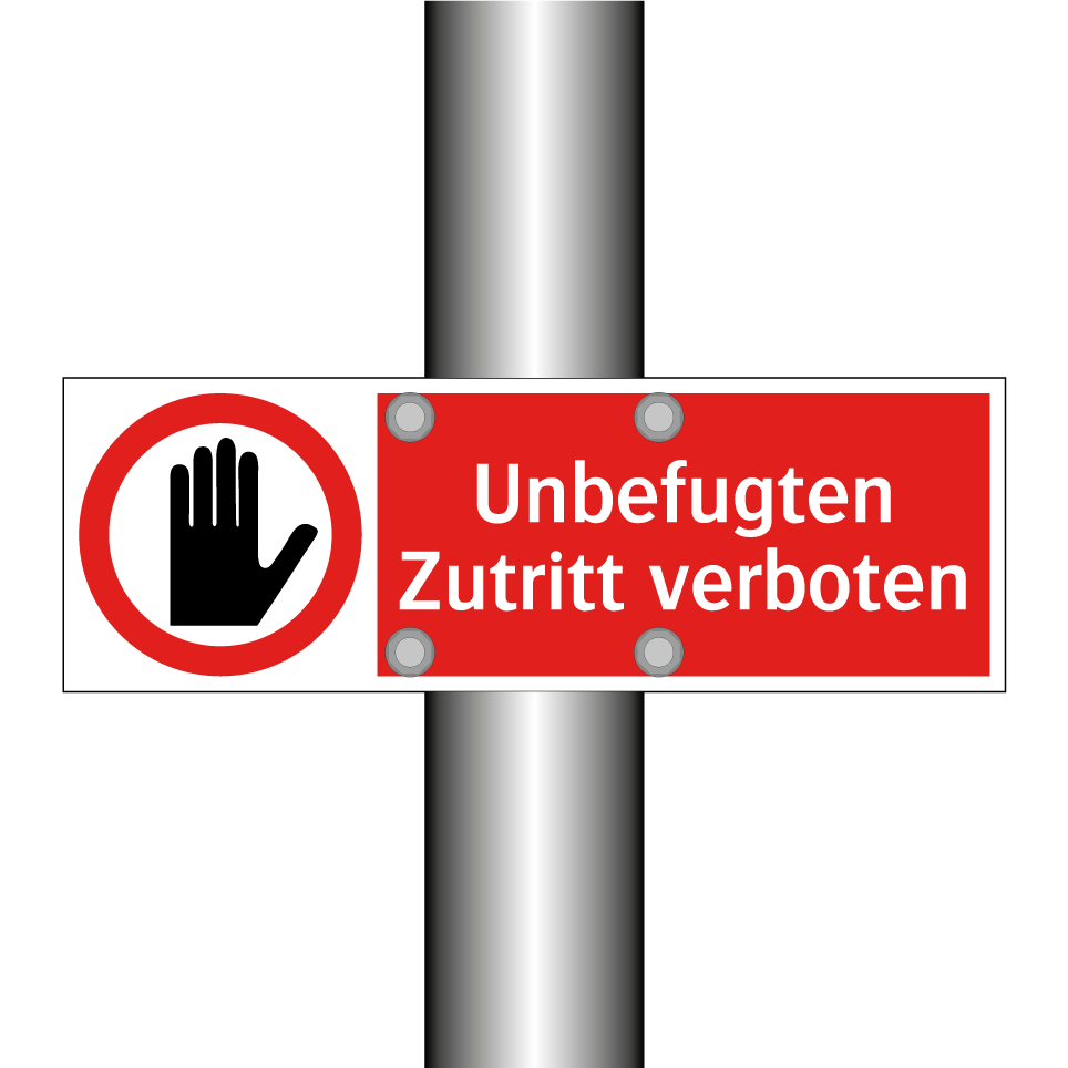 Unbefugten Zutritt verboten