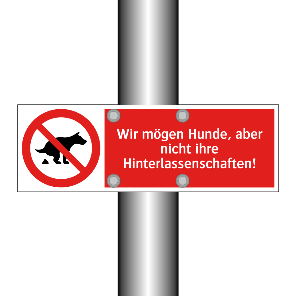 Wir mögen Hunde, aber nicht ihre Hinterlassenschaften!