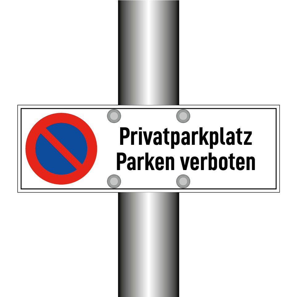 Privatparkplatz Parken verboten