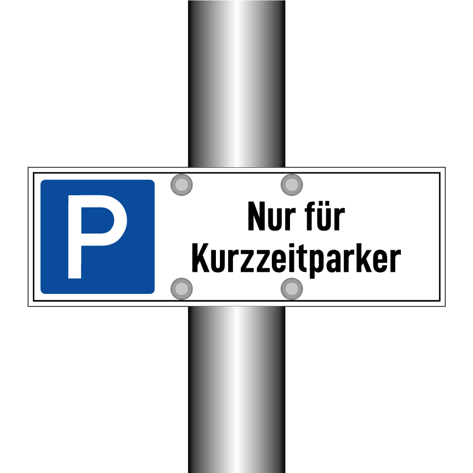 Nur für Kurzzeitparker