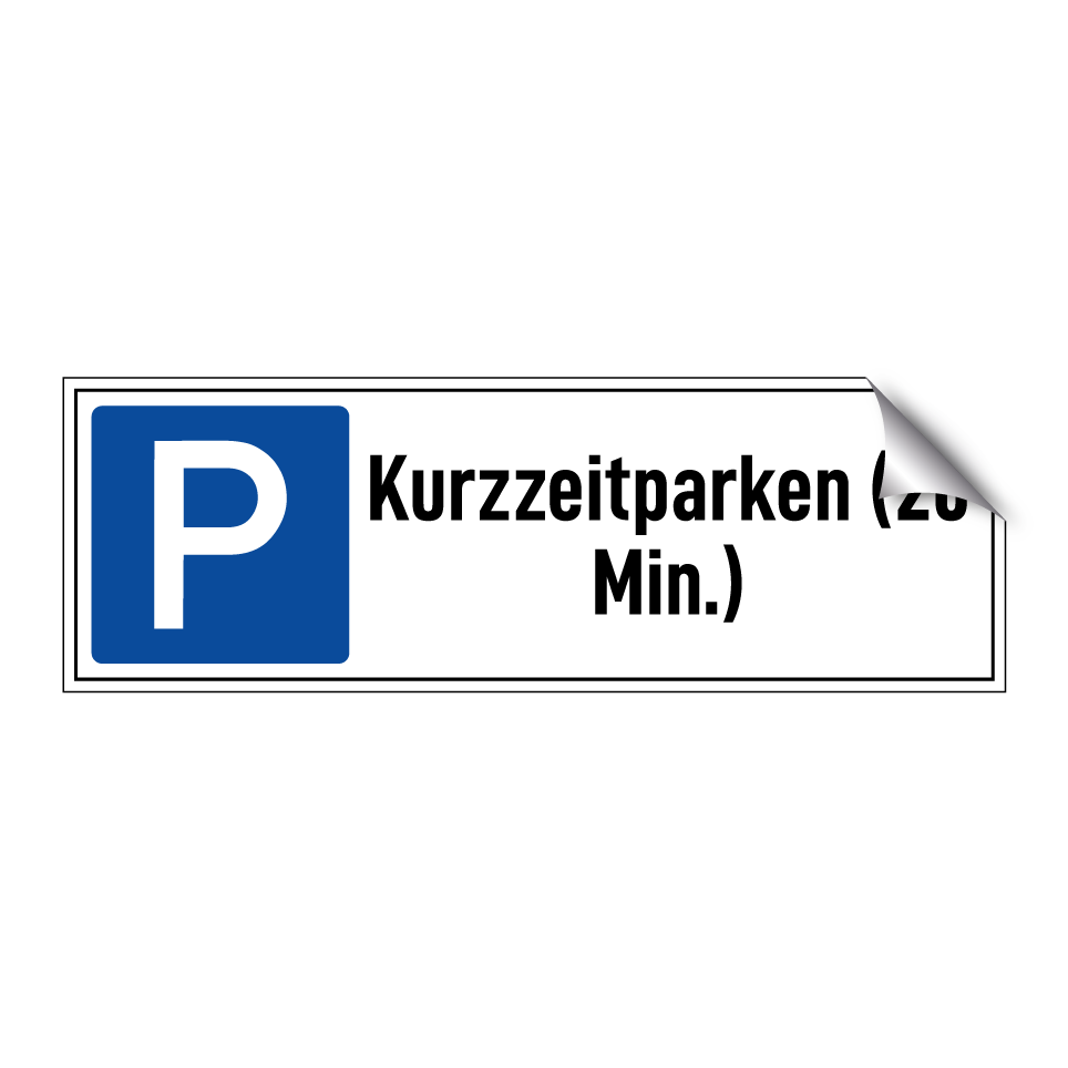 Kurzzeitparken (20 Min.)