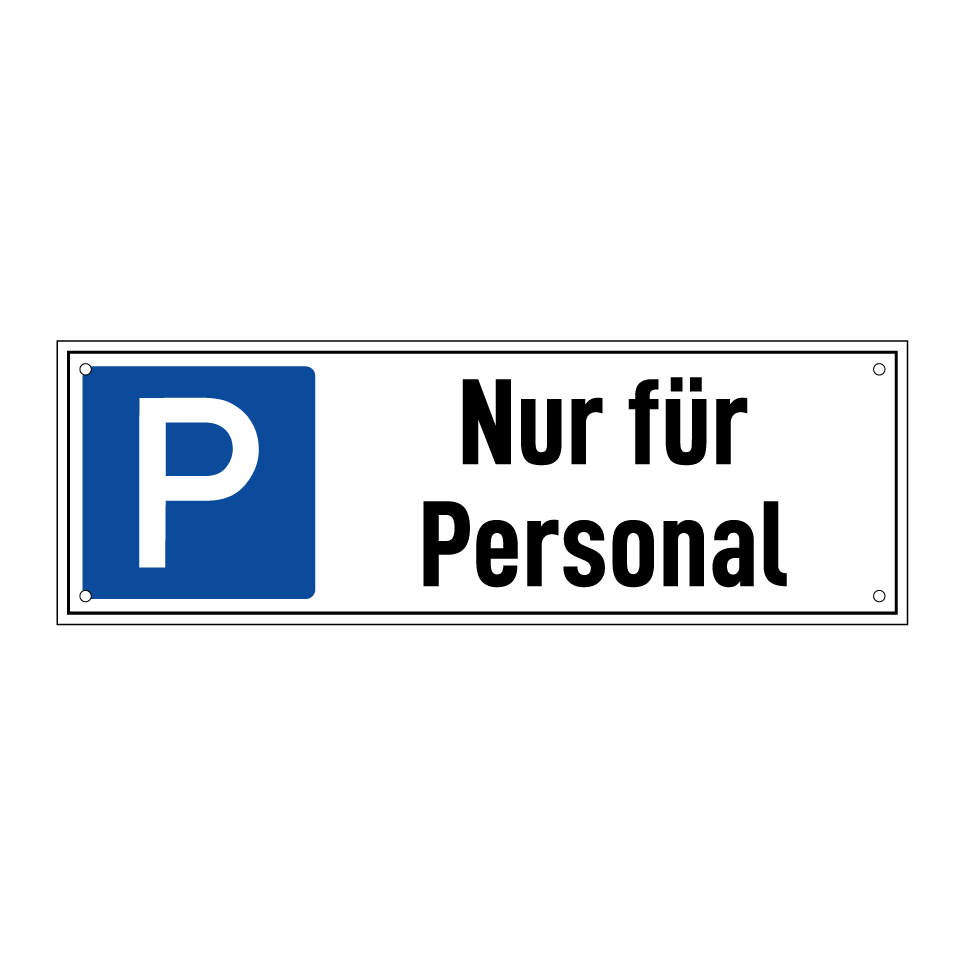 Nur für Personal