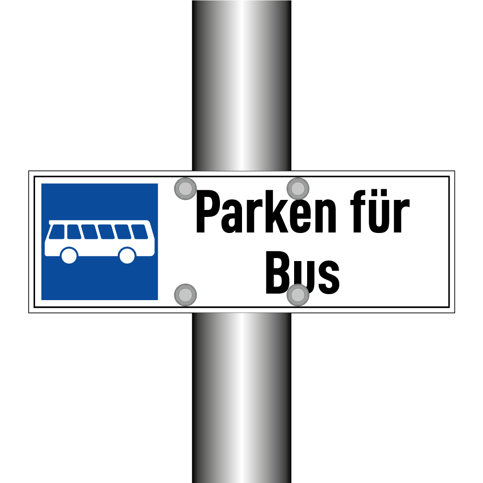 Parken für Bus