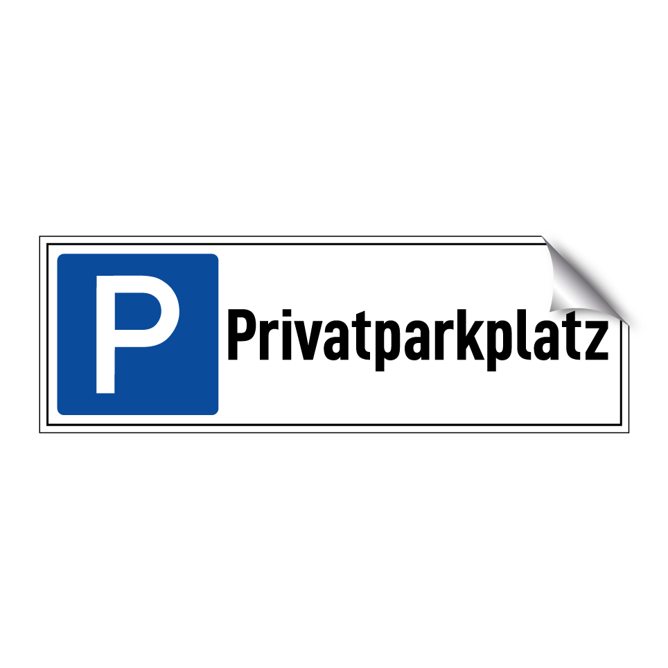 Privatparkplatz