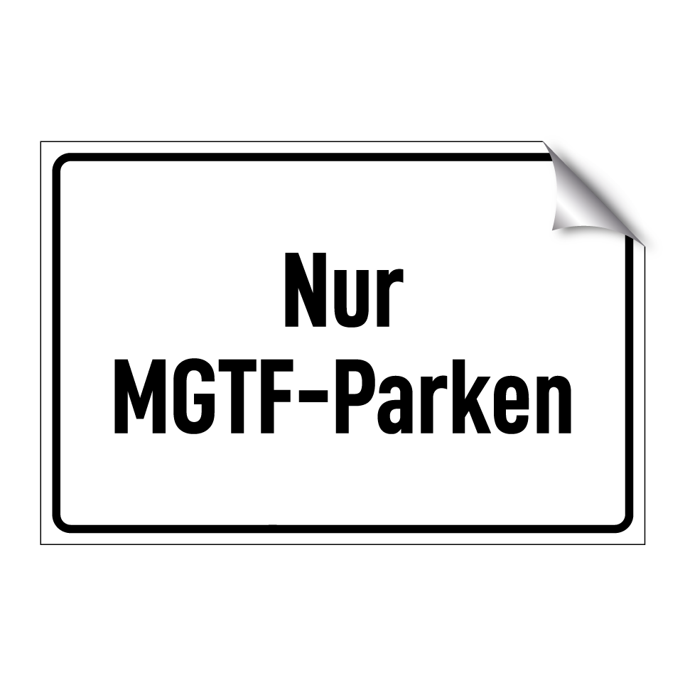 Nur MGTF-Parken