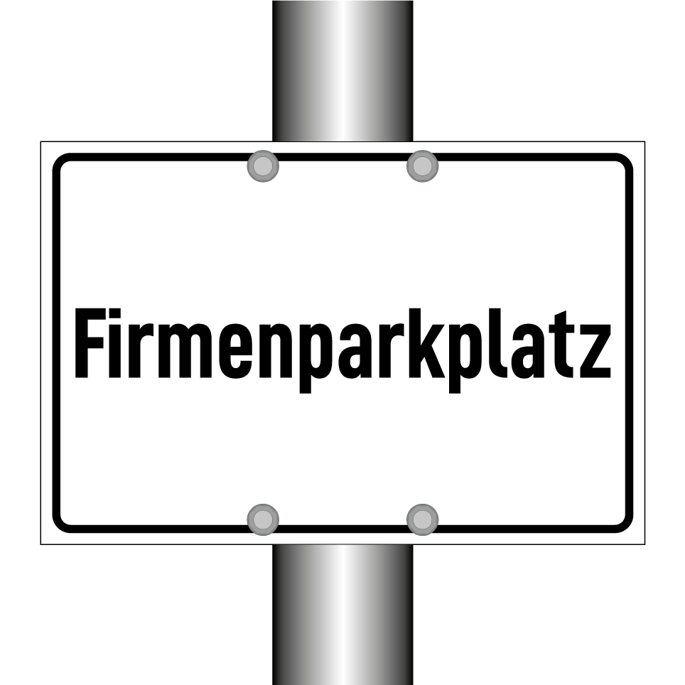 Firmenparkplatz