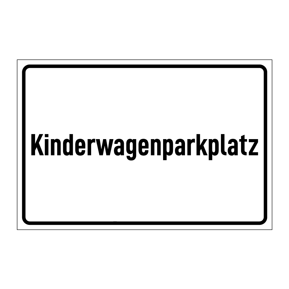 Kinderwagenparkplatz