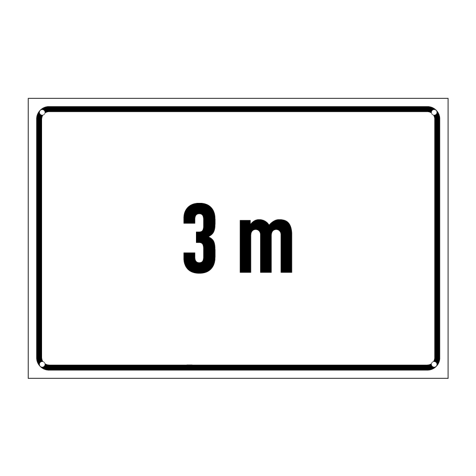 3 m