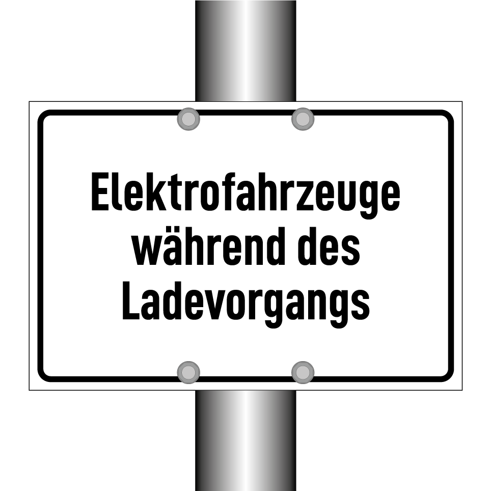 Elektrofahrzeuge während des Ladevorgangs