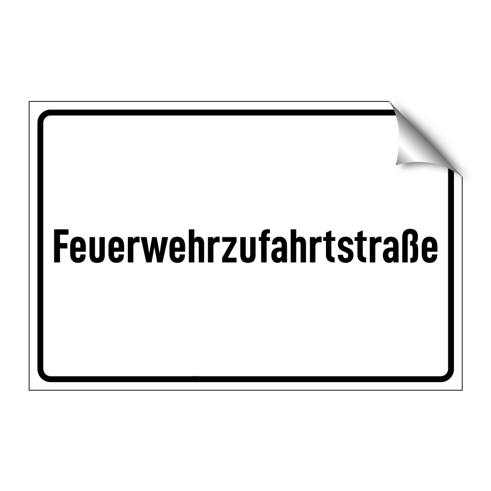 Feuerwehrzufahrtstraße