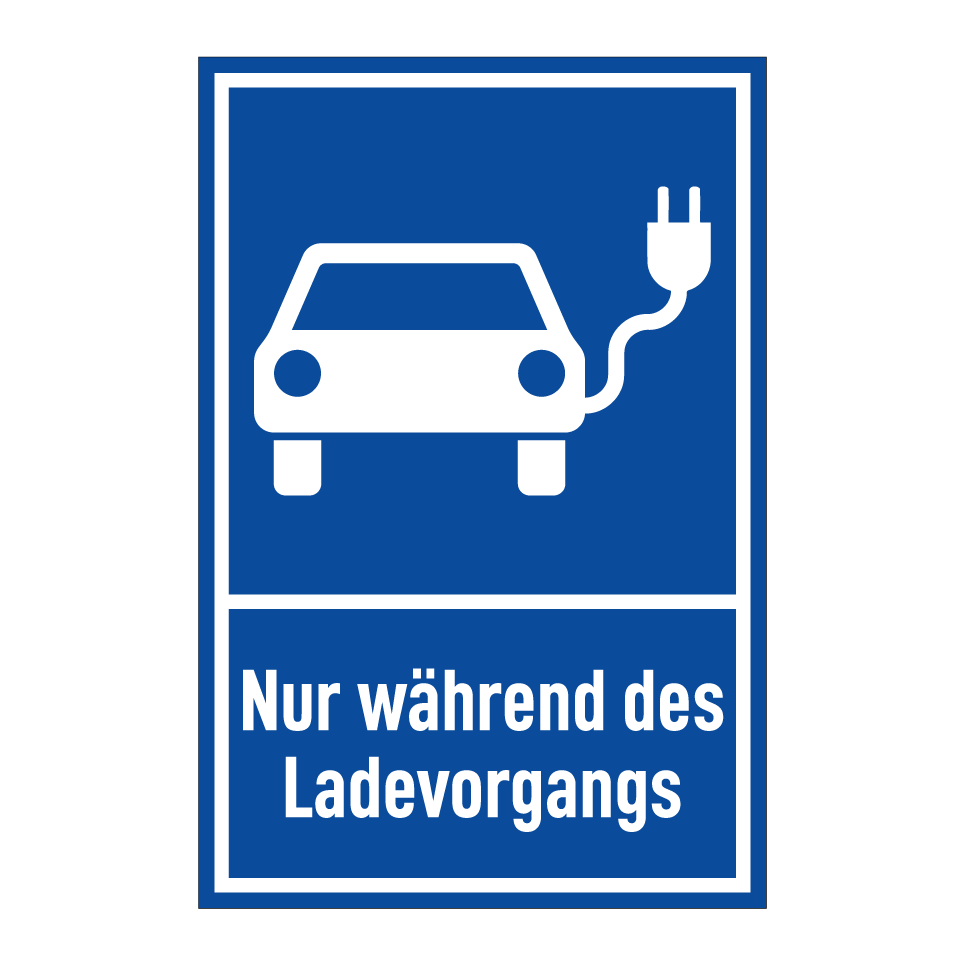 Nur während des Ladevorgangs