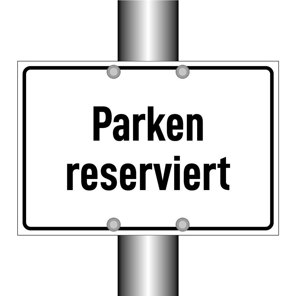 Parken reserviert
