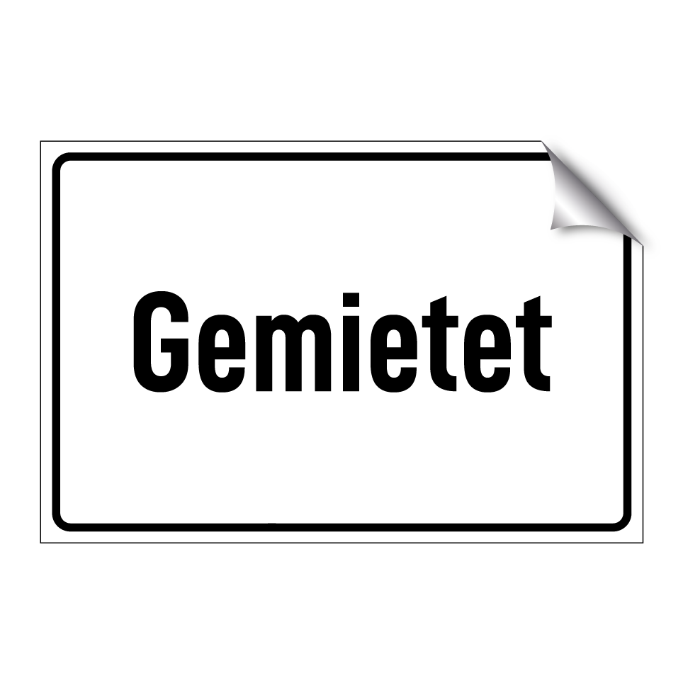 Gemietet