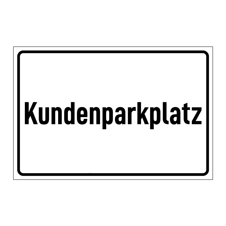 Kundenparkplatz