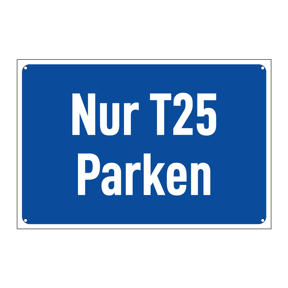 Nur T25 Parken