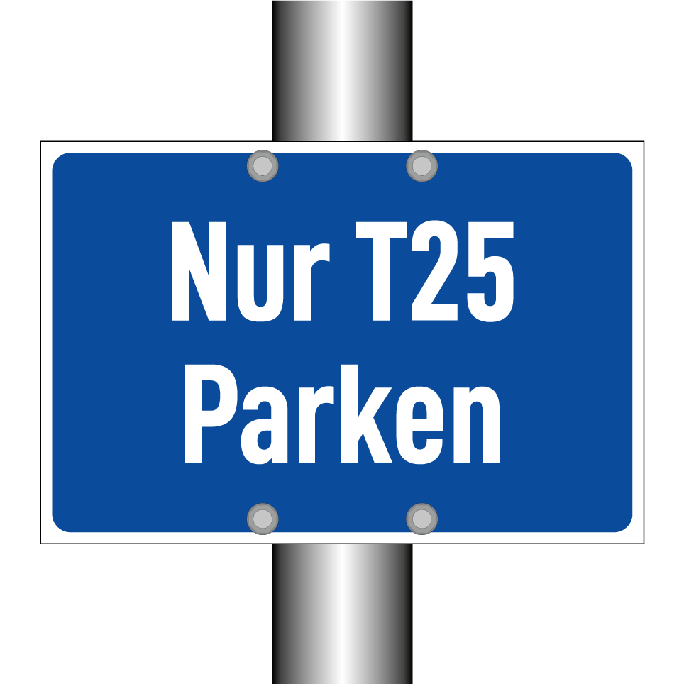 Nur T25 Parken