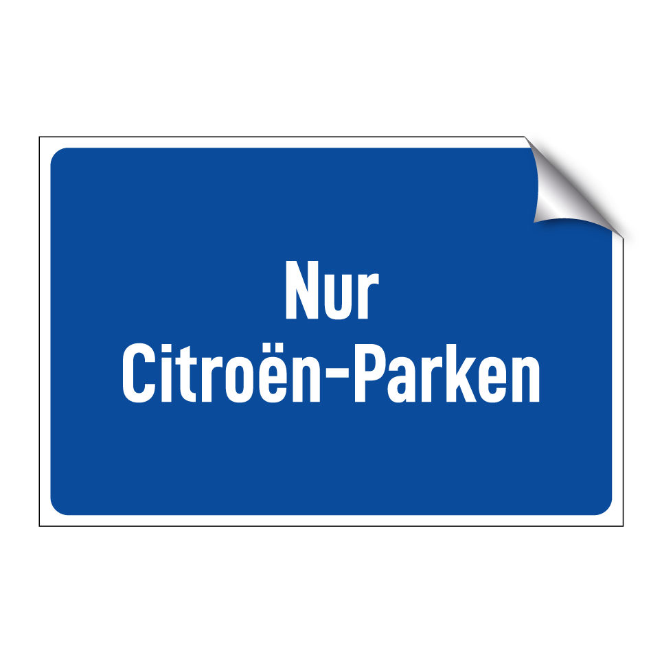 Nur Citroën-Parken
