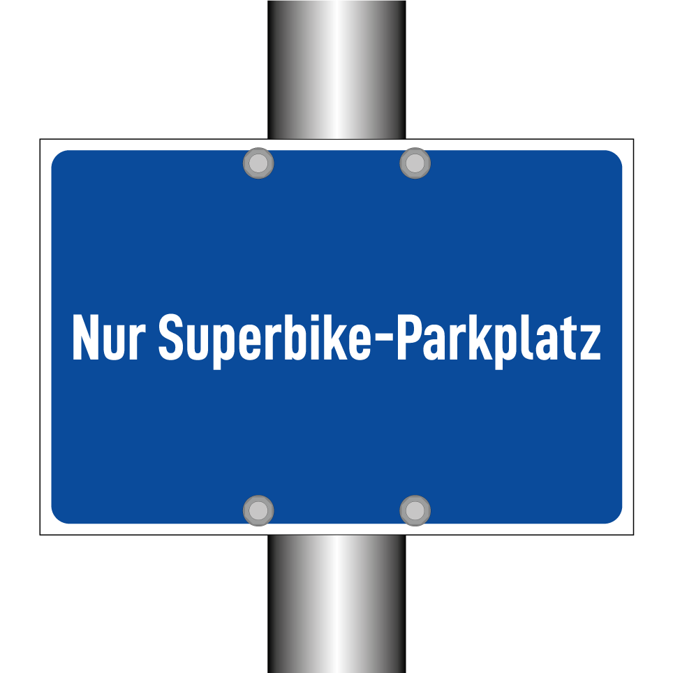 Nur Superbike-Parkplatz