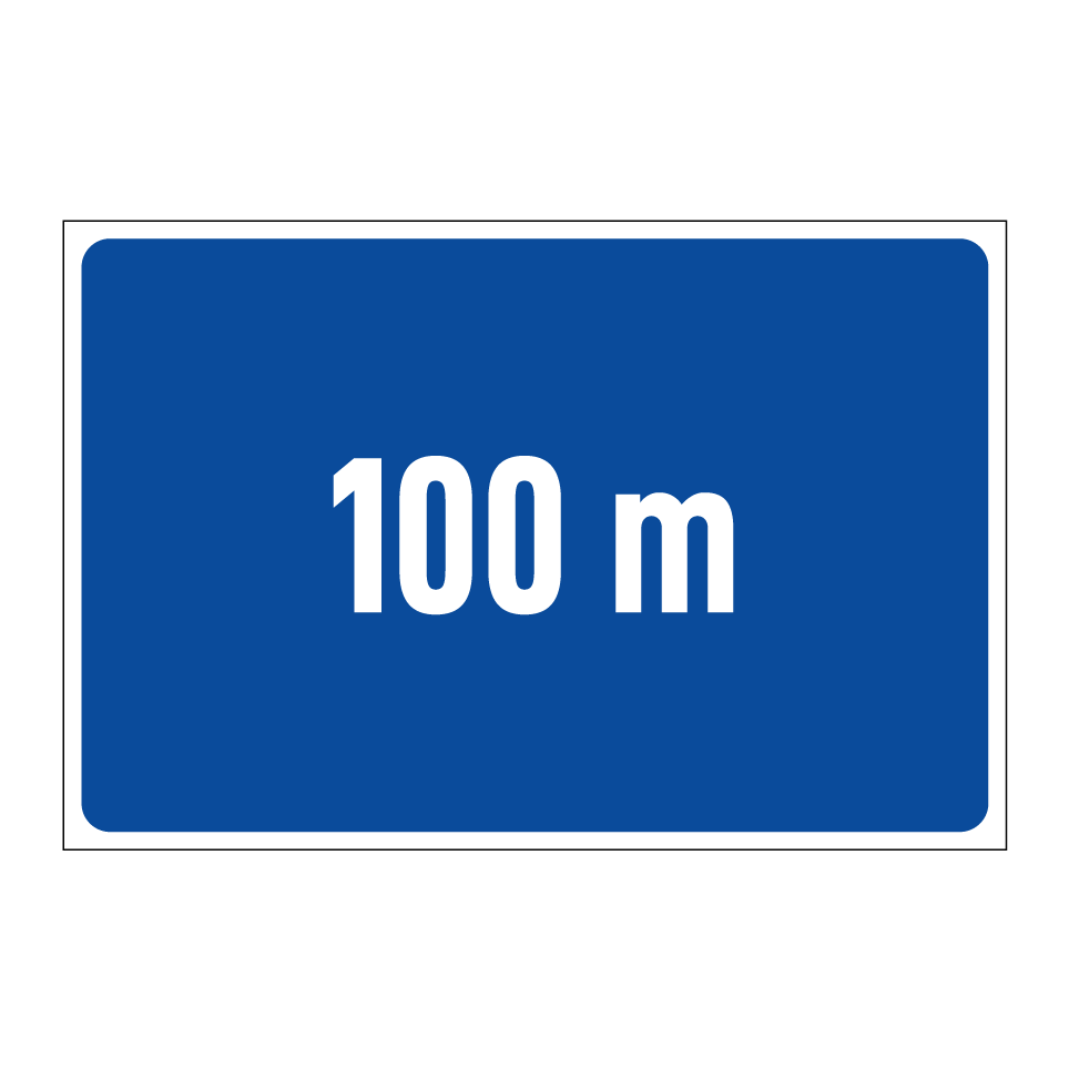 100 m