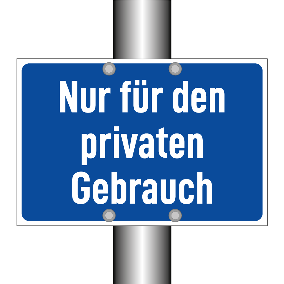Nur für den privaten Gebrauch