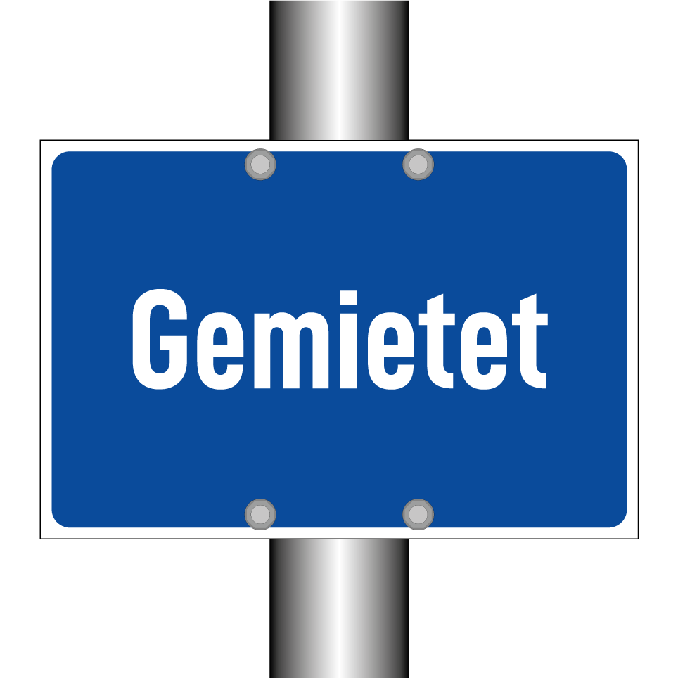 Gemietet