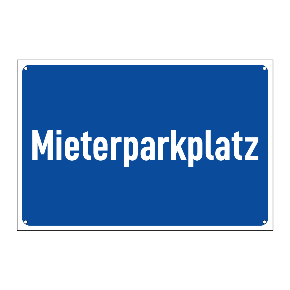 Mieterparkplatz