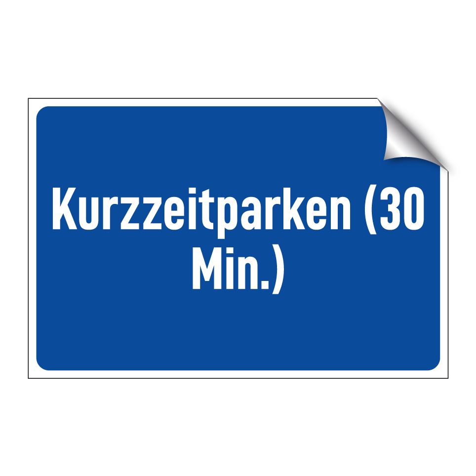 Kurzzeitparken (30 Min.)