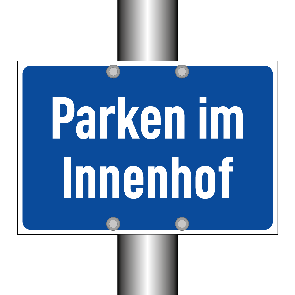 Parken im Innenhof