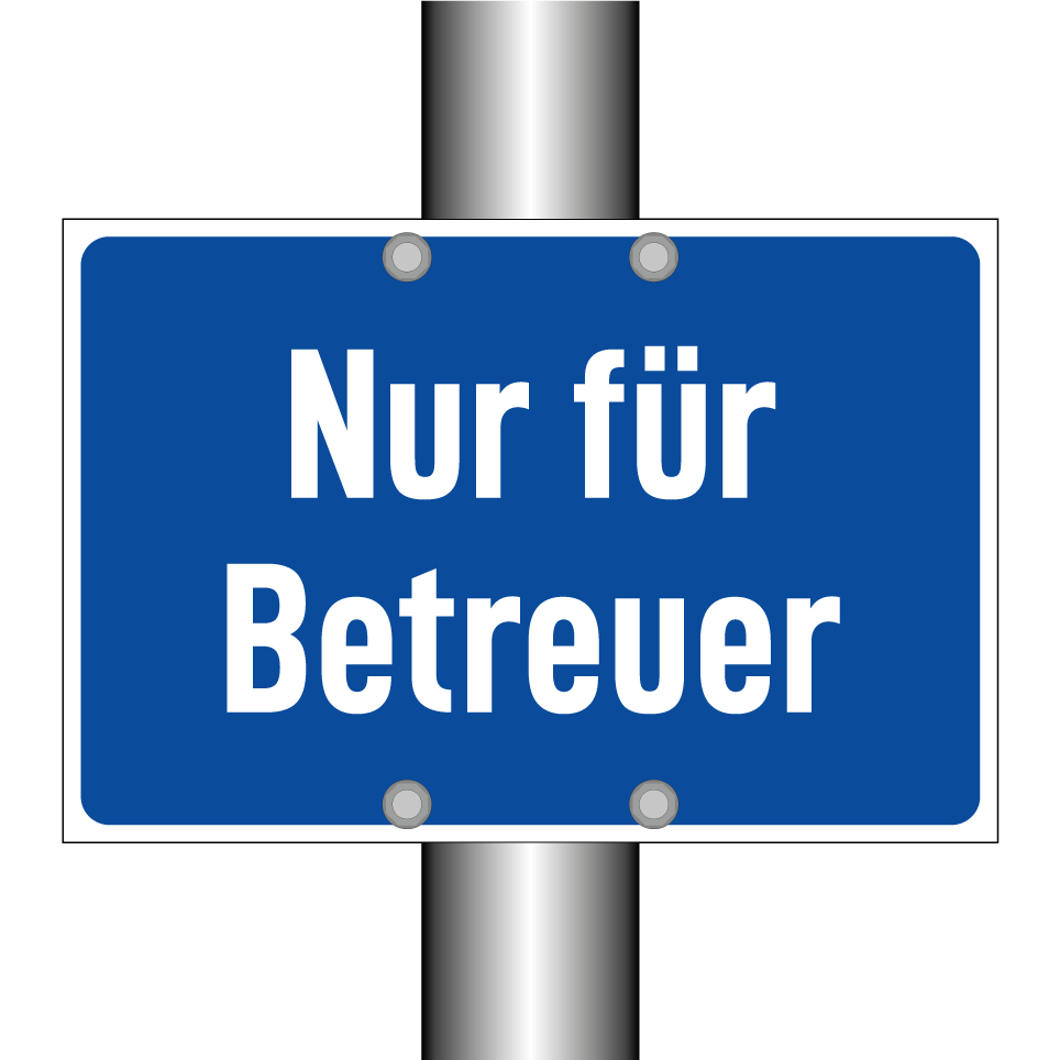 Nur für Betreuer