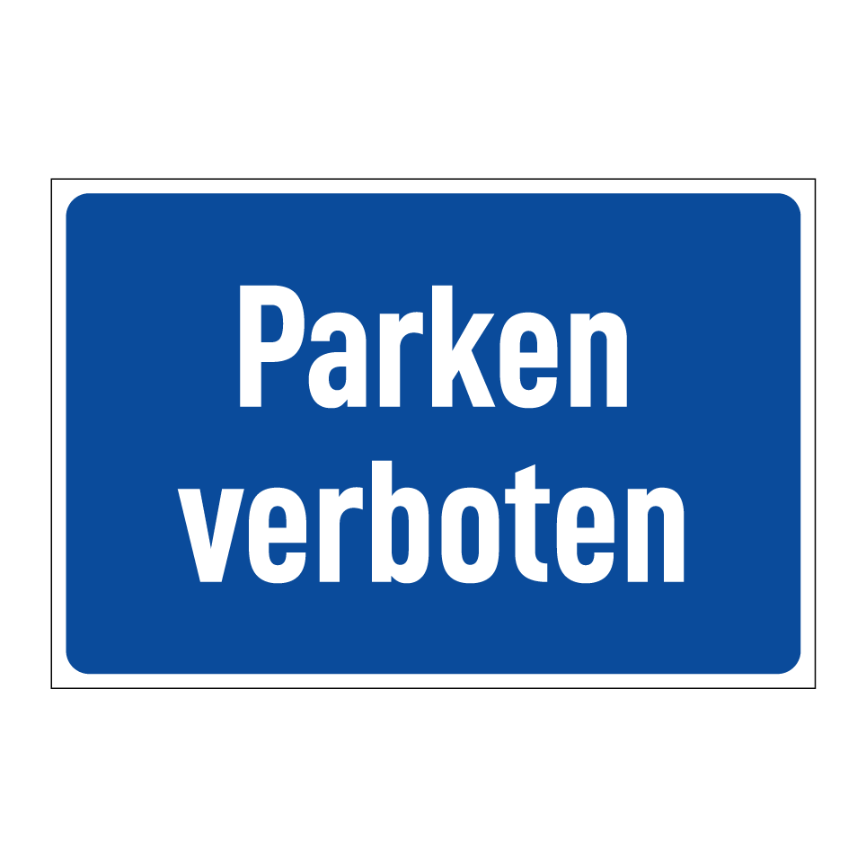 Parken verboten
