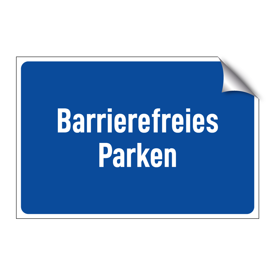 Barrierefreies Parken