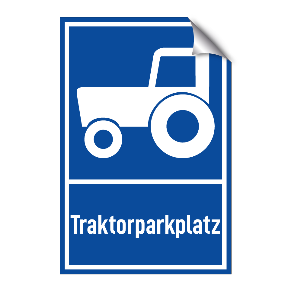 Traktorparkplatz