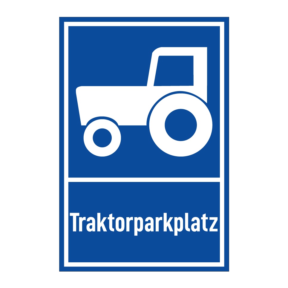 Traktorparkplatz