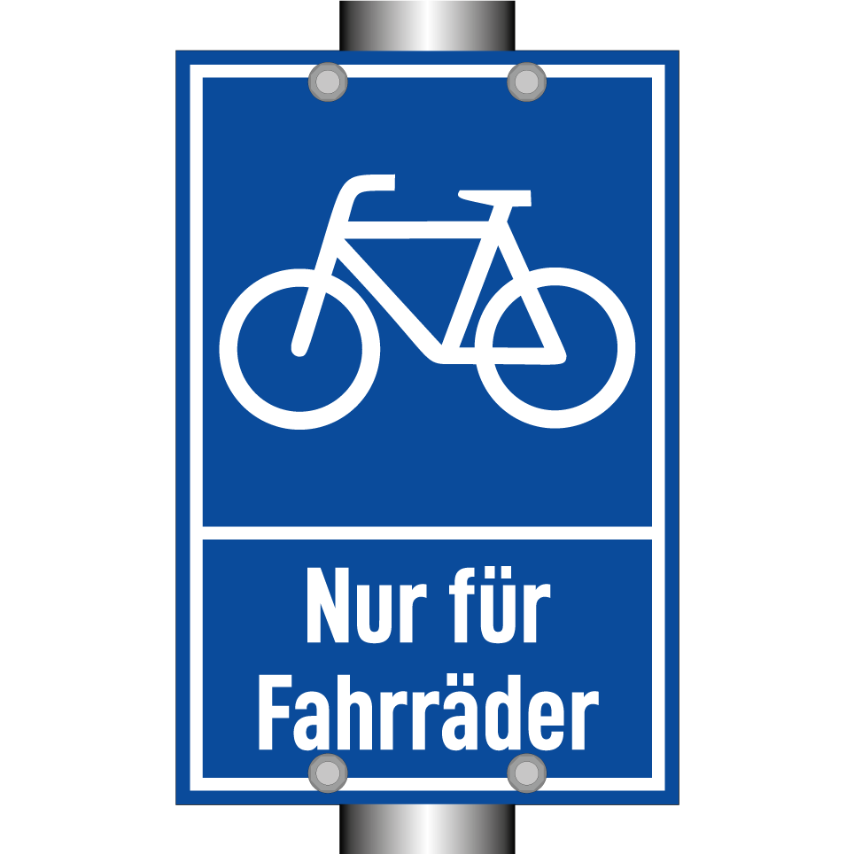 Nur für Fahrräder